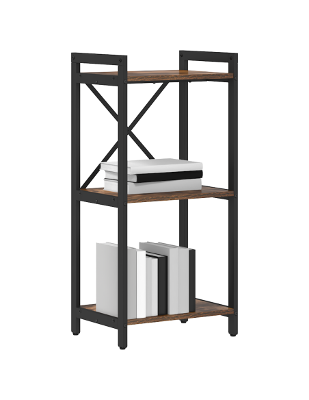 Libreria Rovere fumo 40 x 30 x 83 cm Legno multistrato