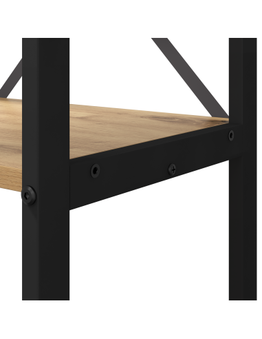 Libreria Rovere artigianale 60 x 30 x 155 cm Legno multistrato