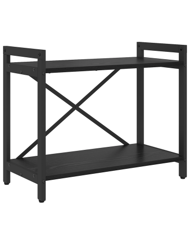 Libreria Rovere Nero 60 x 30 x 50 cm Legno multistrato