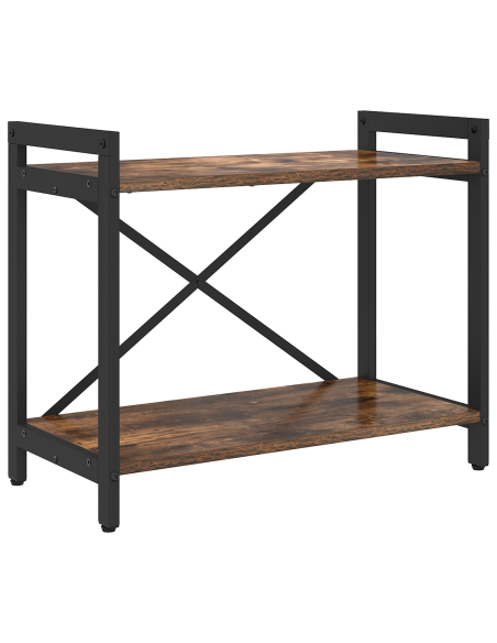 Libreria Rovere fumo 60 x 30 x 48.5 cm Legno multistrato