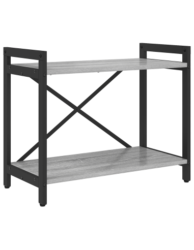 Libreria Grigio sonoma 60 x 30 x 50 cm Legno multistrato