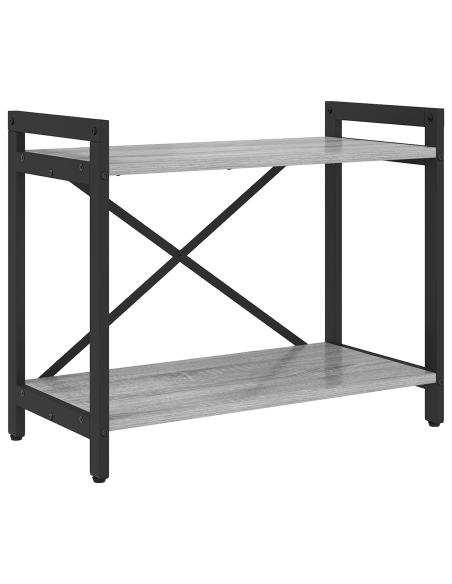 Libreria Grigio sonoma 60 x 30 x 48.5 cm Legno multistrato