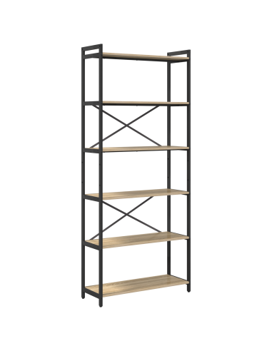 Libreria Rovere Sonoma 40 x 30 x 85 cm Legno multistrato