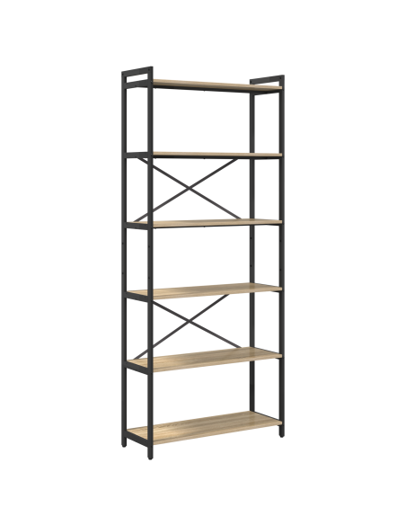 Libreria rovere sonoma 80 x 30 x 188 cm Legno multistrato