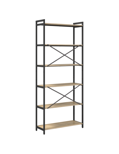 Libreria Rovere Sonoma 40 x 30 x 85 cm Legno multistrato