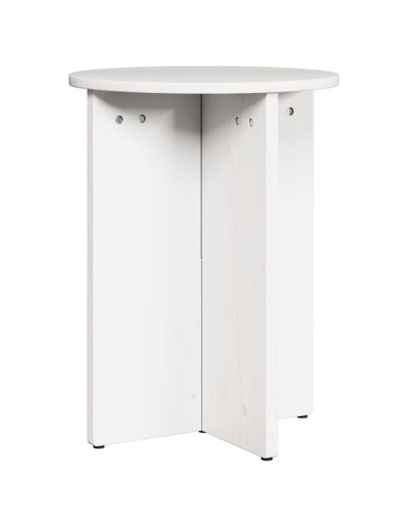 Set di Tavolini da Caffè 2 pcs Bianco 41.5 x 41.5 x 41 cm