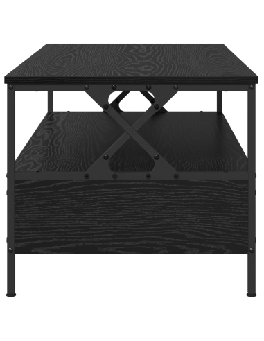 Tavolino da salotto with Drawer Rovere nero 100 x 51 x 45 cm