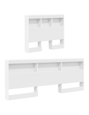 Testata contenitore Bianco 100 cm Legno multistrato