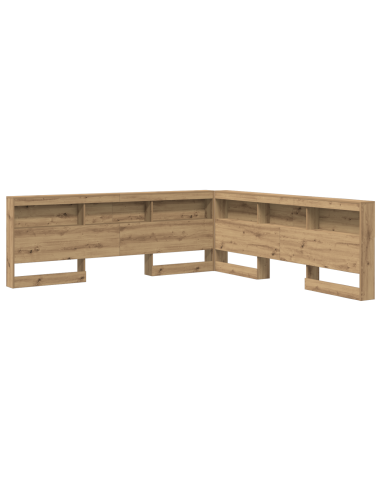 Testata contenitore Rovere artigianale 200 cm Legno multistrato