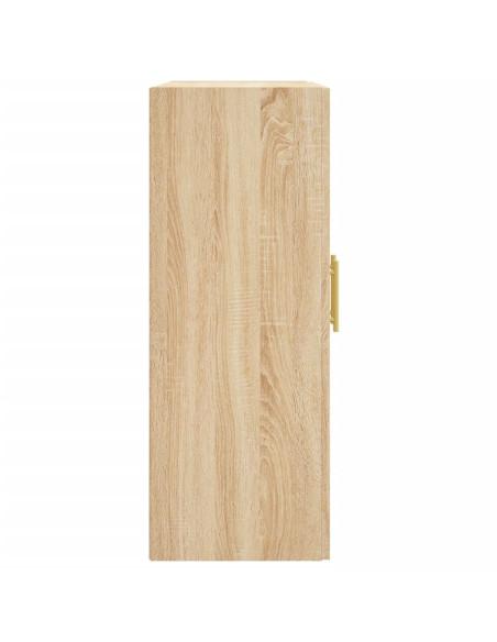 Armadietti a Parete 2 pz Rovere Sonoma in Legno Multistrato
