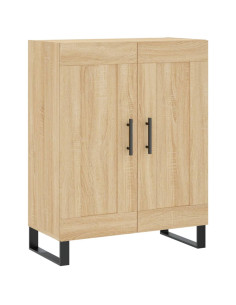 Credenza Rovere Sonoma 69,5x34x180 cm in Legno Multistrato 2