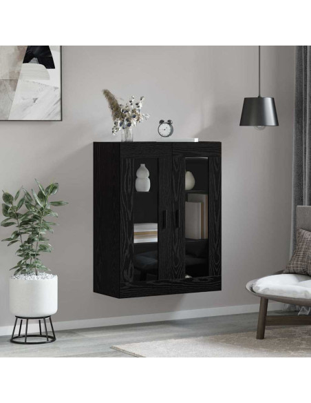 Pensile Rovere nero 69.5 x 34 x 90 cm Legno multistrato