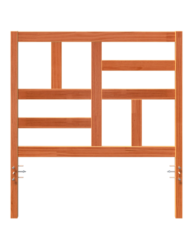 Testiera del letto Marrone cerato 80,5 x 4 x 104 cm