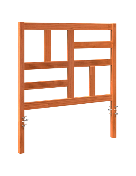 Testiera del letto Marrone cerato 105,5 x 4 x 104 cm