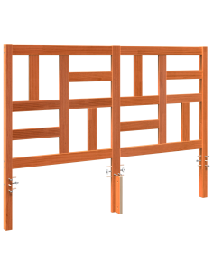 Testiera del letto Marrone cerato 145,5 x 4 x 104 cm 2