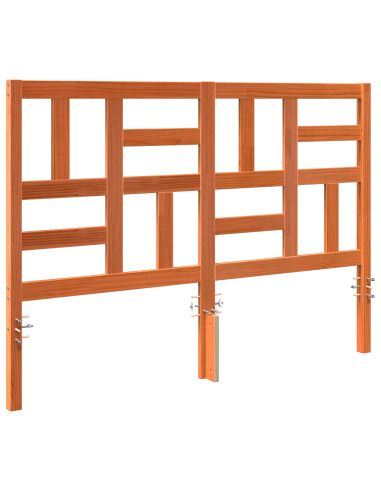 Testiera del letto Marrone cerato 145,5 x 4 x 104 cm