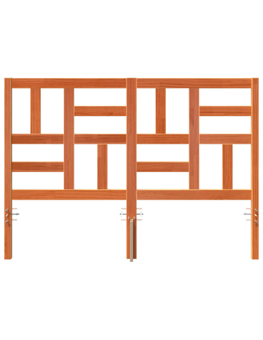 Testiera del letto Marrone cerato 145,5 x 4 x 104 cm