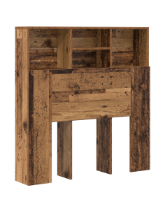 Testata del letto Legno vecchio 100 x 19 x 103,5 cm 2