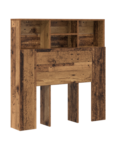 Testata del letto Legno vecchio 100 x 19 x 103,5 cm