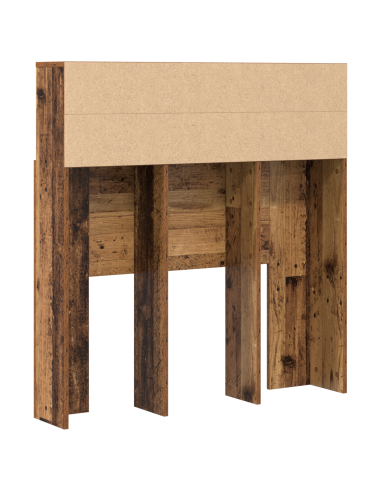 Testata del letto Legno vecchio 100 x 19 x 103,5 cm