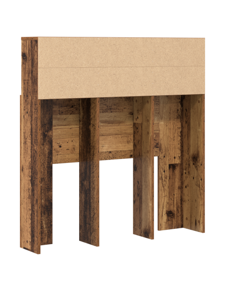 Testata del letto Legno vecchio 100 x 19 x 103.5 cm