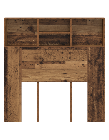 Testata del letto Legno vecchio 100 x 19 x 103,5 cm