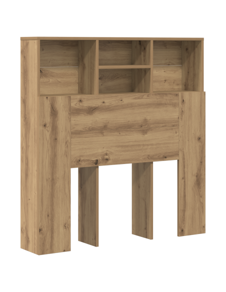 Testata del letto rovere artigianale 100 x 19 x 103.5 cm