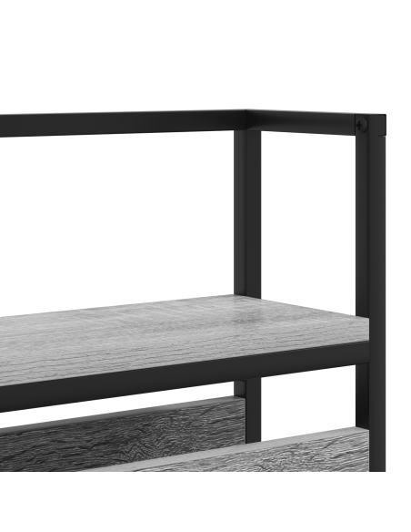 Testata contenitore Grigio sonoma 135 cm Legno multistrato
