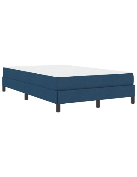 Letto a molle Altro Blu 120 x 200 cm Tessuto