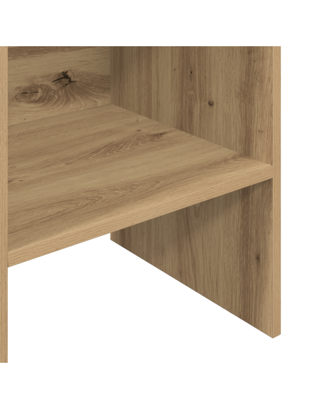 Armadio per Libri rovere artigianale 40 x 35 x 180 cm