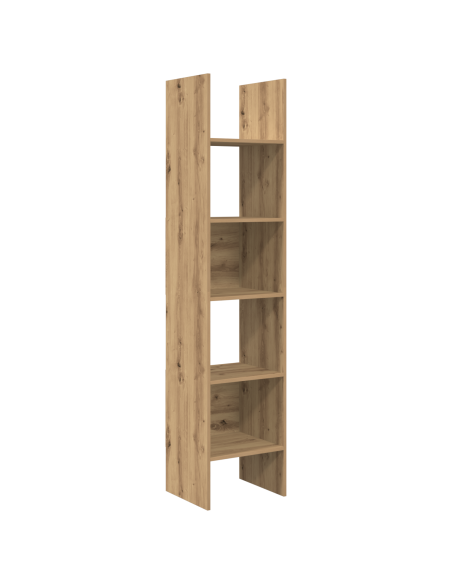 Armadio per Libri rovere artigianale 40 x 35 x 180 cm