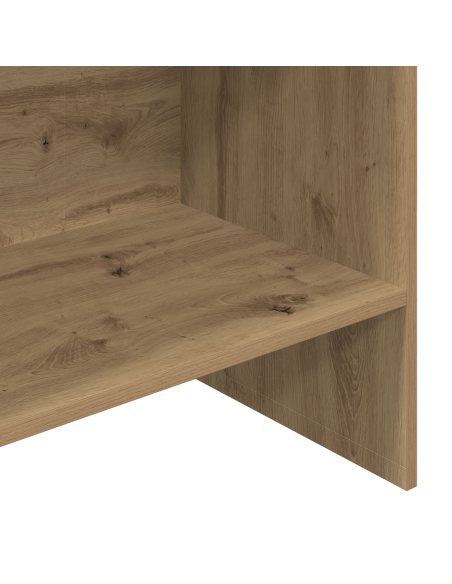 Armadio per Libri rovere artigianale 60 x 35 x 180 cm