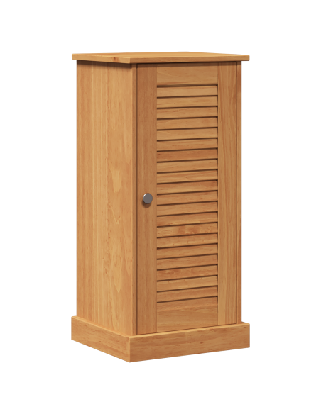 Set di mobili per il bagno 2 pcs Marrone e Marrone miele