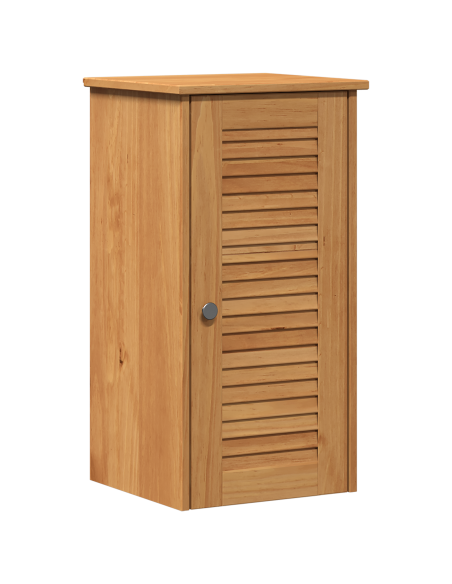 Set di mobili per il bagno 2 pcs Marrone e Marrone miele