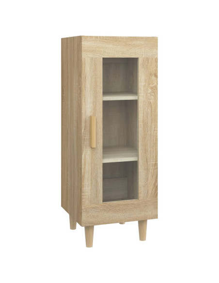 Credenza Rovere Sonoma 34,5x34x90 cm in Legno Multistrato