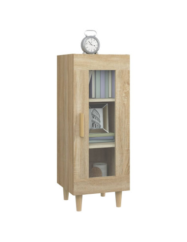 Credenza Rovere Sonoma 34,5x34x90 cm in Legno Multistrato