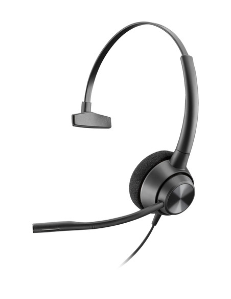 POLY Cuffie monoaurali EncorePro 310 con Quick Disconnect TAA