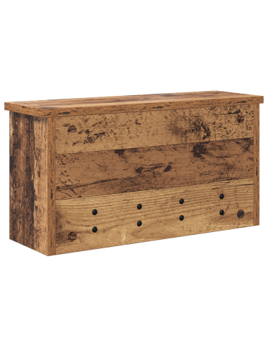 Appendiabiti a muro Legno vecchio 50 x 16 x 26 cm