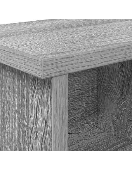 Appendiabiti a muro Grigio sonoma 75 x 16 x 26 cm