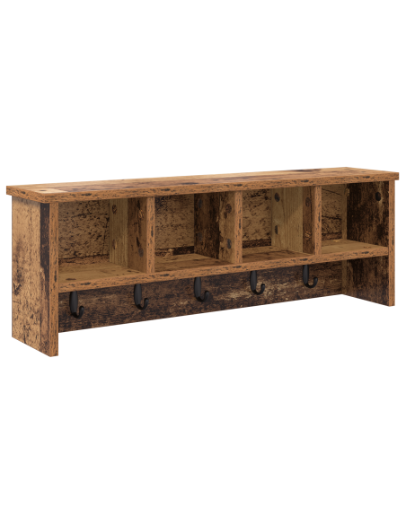 Appendiabiti a muro Legno vecchio 75 x 16 x 26 cm