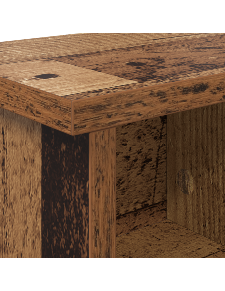 Appendiabiti a muro Legno vecchio 100 x 16 x 26 cm