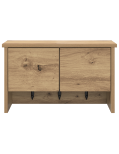Appendiabiti a muro Rovere artigianale 50 x 20 x 30 cm 2
