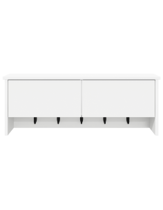 Appendiabiti a muro Bianco 80 x 20 x 30 cm Legno multistrato 2