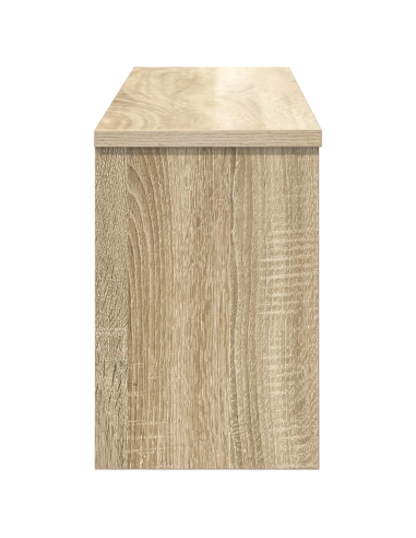 Appendiabiti a muro con porta Rovere Sonoma 80 x 20 x 30 cm