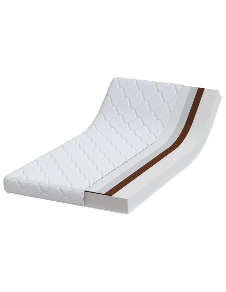 Materassi Bianco 160 x 80 cm Tessuto in Poliestere al 100%