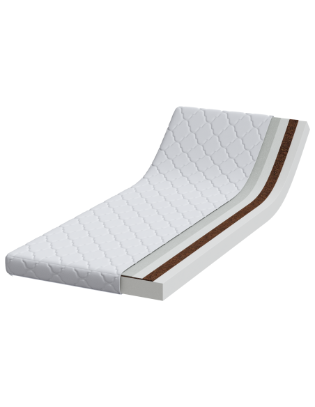 Materassi Bianco 160 x 80 cm Tessuto in Poliestere al 100%