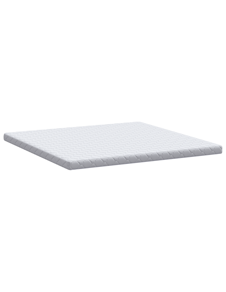 Materassi Bianco 200 x 200 cm Tessuto in Poliestere al 100%