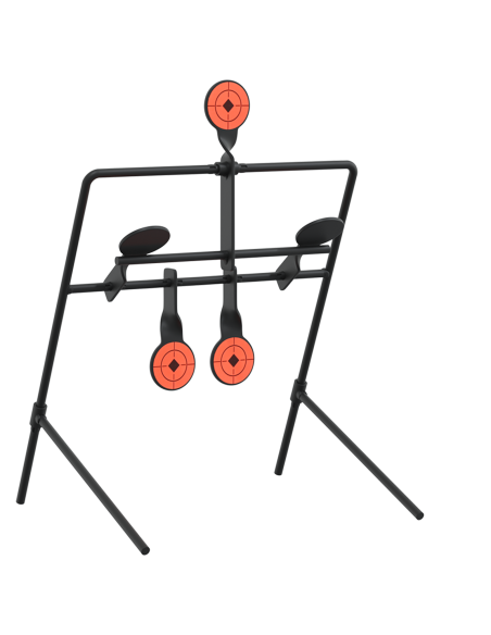 Bersaglio che si ripristina Nero 40 x 34 x 53 cm Acciaio