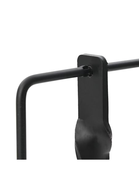 Bersaglio che si ripristina Nero 26 x 13 x 31 cm Acciaio