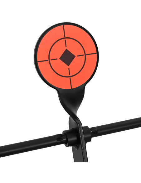 Bersaglio che si ripristina Nero 40 x 34 x 53 cm Acciaio